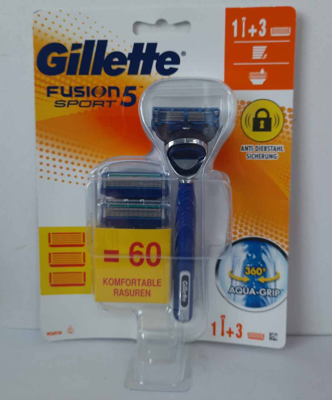 Станок для бритья мужской Gillette Fusion 5 Sport ( Жиллет станок + 3 ...