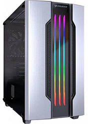 Корпус Midi Tower CougarGemini M (Silver)  2*3.5"+2*2.5",Trelux RGB, 1*120 (код 114528)