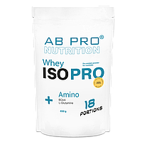 Протеїн ізолят AB PRO ISO PRO Whey+ Amino 450 г