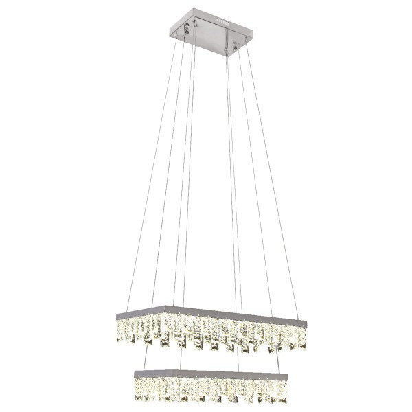 Люстра LED "PANDORA-96" 96W 4000K (хром)