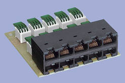 Розпродаж! З'єднувальний модуль 10xRJ45, кат.3, неекранований (4-5, 3-6) VN41-0001 Vinet (R&M 35116)