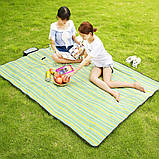 Килимок водонепроникний складаний для пікніка 190 х 190 см, фото 2