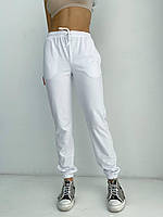 Спортивные штаны женские джоггеры на резинке и манжетах (р. 42-46) 65SH618