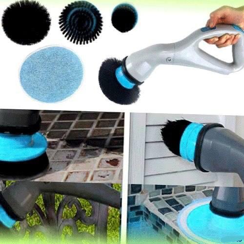 Hurricane muscle scrubber Акумуляторна електрична щітка для чищення та прибирання 3 в 1