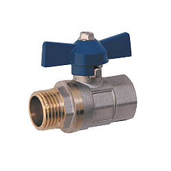 Кран кульовий різьбовий SD Plus 1/2" ВН для води (метелик)