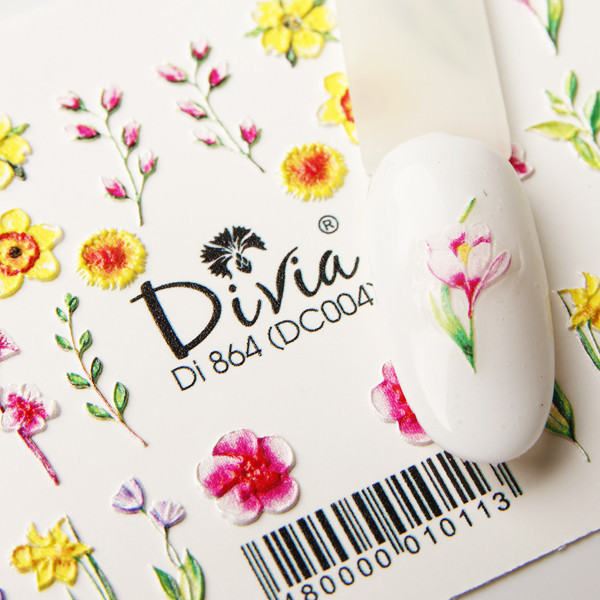 3D Наклейка D4864 DC004