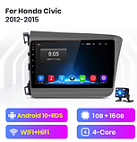 Junsun 4G Android магнітолу для Honda Civic 9 FB FK FD 2012 2013 2014 2015 wifi, фото 3