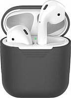 Классический Силиконовый чехол AhaStyle для Apple AirPods Gray