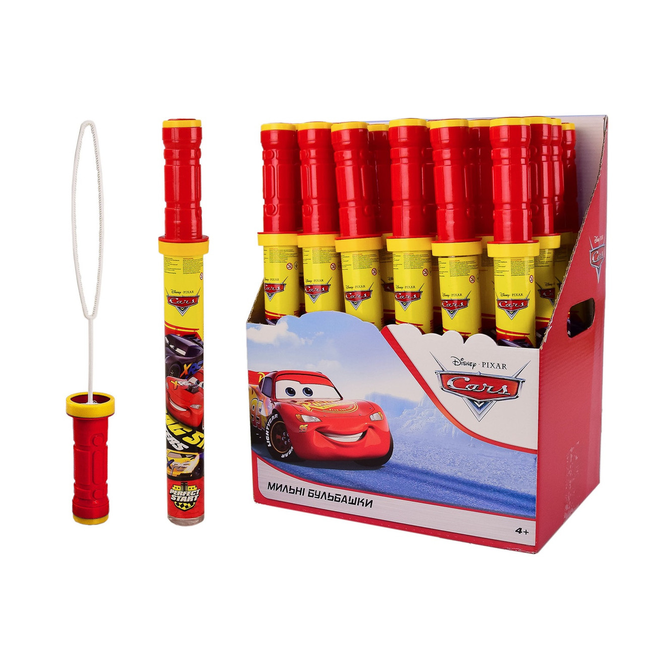 Мильні бульбашки Cars 160мл №KC-0060(24)(96) КІ, фото 1