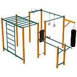 Спортивний комплекс WorkOut 5 із брусами, боксерською грушею і турніком, фото 5