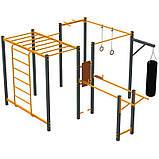 Спортивний комплекс WorkOut 5 із брусами, боксерською грушею і турніком, фото 8