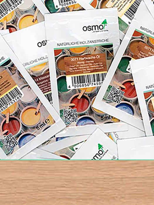 Кольорова олія з твердим воском Osmo Hartwachs-Ol Farbig 5 ml Натур (без "підпалювання") 3041 Dorder