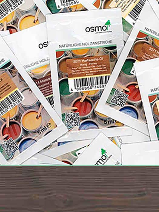 Кольорова прозора олія Osmo Dekorwachs Transparent 5 ml Сірий граніт 311823), фото 1