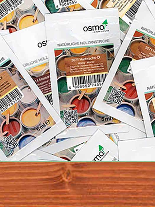 Кольорова прозора олія Osmo Dekorwachs Transparent 5 ml Махагон 313823)