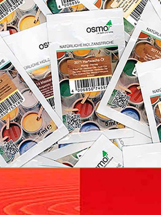 Універсальна кольорова олія Osmo Dekorwachs Intensive Töne 5 ml Червона 310423)