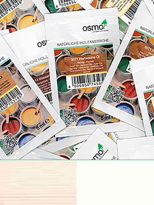 Універсальна кольорова олія Osmo Dekorwachs Intensive Töne 5 ml Біла матова 318664)