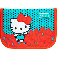 Пенал без наполнения Education "Hello Kitty" 1 отделение, 2 отворота, Kite (HK21-622)