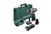 Акумуляторний ударний шурупокрут Metabo PowerMaxx BS Basic Set (600080930)