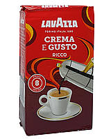 Кофе Lavazza Crema e Gusto Ricco молотый 250 внутренний рынок (23)