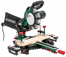 Торцювальна пила Диск 255мм c протяжкою 330мм PARKСIDE : 2450 Вт / Лазерний покажчик