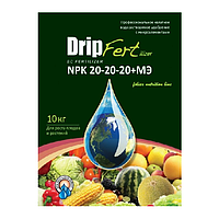 Drip Fertilizer 20-20-20+МЕ комплексное удобрение с прилипателем Турция 10 кг