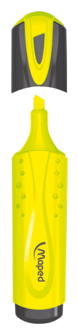 Текст-маркер FLUO PEPS Classic, жовтий