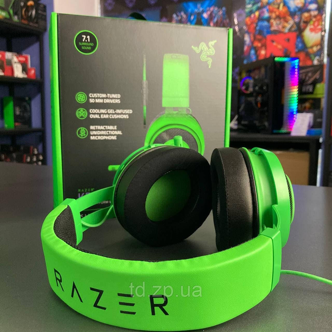 Навушники Razer Kraken Green, фото 1