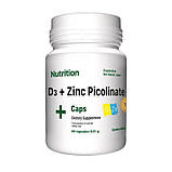 Вітамінно-мінеральний комплекс EntherMeal D3 + Zinc Picolinate 60 капсул, фото 3