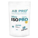 Протеїн ізолят AB PRO ISO PRO Whey+ Amino 450 г, фото 3