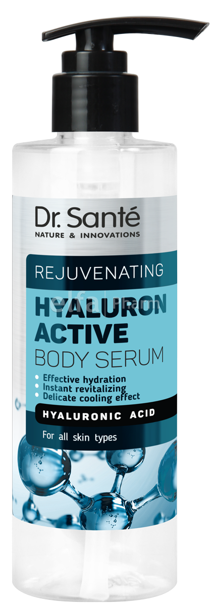 Сироватка для тіла Hyaluron Active Rejuvenating 200 мл Dr.Sante, фото 1