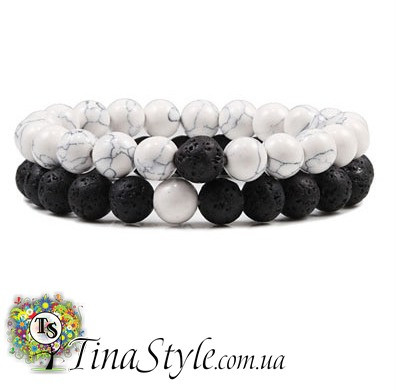 Парні браслети на магнітах Браслет серце пара дві половинки любов браслети для двох закоханих, фото 1