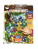 Блискуча мозаїка «Glitter Mosaic» Поні жовтий (БМ-03-07), фото 7