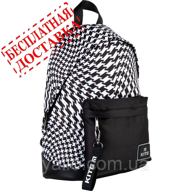Міський рюкзак Kite City, чорний K21-910M-1, фото 1