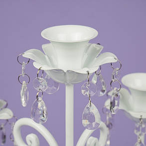 Підсвічник 57 см на 5 свічках з кристалами (2011-006), фото 3