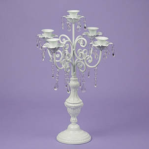 Підсвічник 57 см на 5 свічках з кристалами (2011-006), фото 1