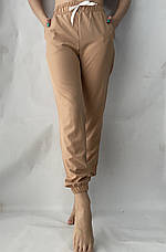 Жіночі літні штани, софт No103 см.бежева, фото 3