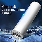 Автомобільний порохотяг Hoover міні. Ручний пилосос вакуумний для машини з максимальною комплектацією, фото 5