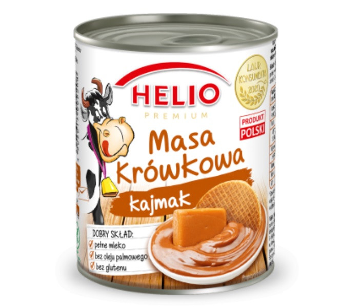 Згущене Молоко Карамелізоване Helio Masa Krowkowa Kajmak 400 г Польща