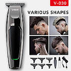 Машинка для стрижки волосся з насадками VGR V-030, фото 5