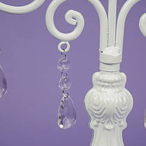 Підсвічник 57 см на 3 свічки з кристалами (2011-005), фото 3