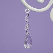 Підсвічник 57 см на 3 свічки з кристалами (2011-005), фото 4