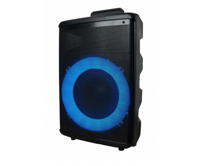 Портативна колонка GT-6010 з підсвіткою та мікрофоном, фото 1