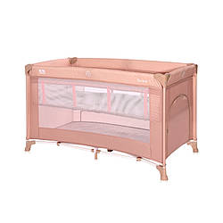 Ліжко-Манеж рожевий Lorelli Torino 2 Layer Misty Rose від народження до 3 років