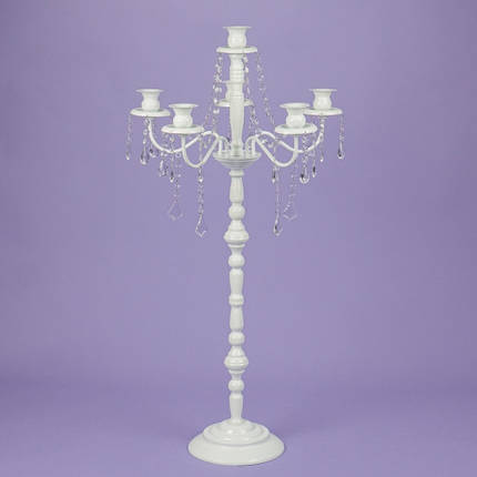 Підсвічник 93 см на 6 свічках з кристалами (2шт.) (2011-001), фото 1