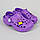 Фіолетові крокси з джибитс для дівчинки тм Віталія Crocs розмір, фото 4