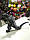 Годзілла гумовий руки і ноги поворотні 38 см сірий, фото 3