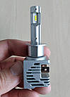 Автомобільні світлодіодні лампи Pulso M4 цоколь H1, 12/24В, 2х25w, 4500Lm, комплект 2шт, фото 6