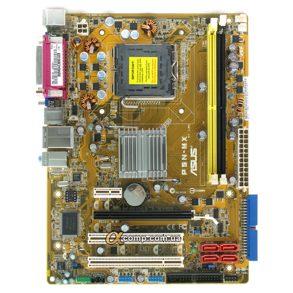 Материнська плата Asus P5N-MX (775 • GeForce 650i • 2xDDR2)