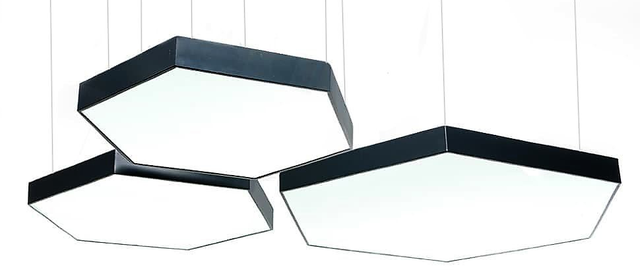 Светильник из Алюминиевого LED Профиля Сота 54W фото