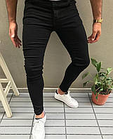 Чоловічі джинси чорні завужені Скіни чоловічі Турція молодіжні джинси